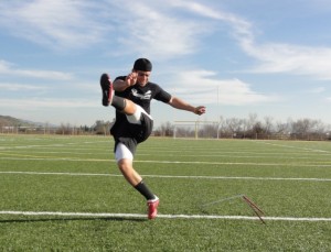 Marco Capozzoli kicker for Jacksonville Sharks