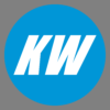 Kicking World KW logo