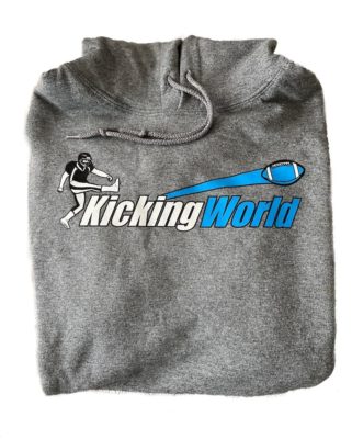 kicking world hoodie