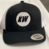 kw hat black white kickingworld