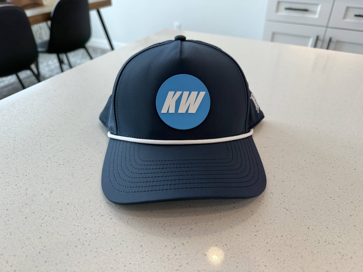 blue kicking hat blue front blue kicking hat blue front