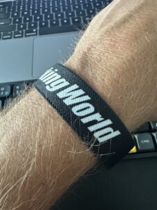 kicking world wristband elastic kicking world wristband elastic