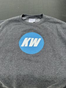 kw graphite grey sweatshirt crewneck kw graphite grey sweatshirt crewneck