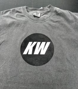 kw soft tshirt dark gray kw soft tshirt dark gray