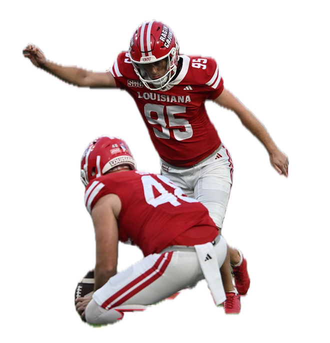 ragin cajuns kicker